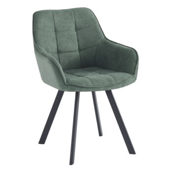 Jedálenské kreslo Petin v elegantnej zelenej farbe (Velvet) s čiernymi detailmi je ideálnym doplnkom pre váš moderný interiér. Toto kreslo od značky KONDELA kombinuje štýlový dizajn s praktickosťou, čo ho robí vhodným pre rôzne priestory vo vašej domácnosti.…