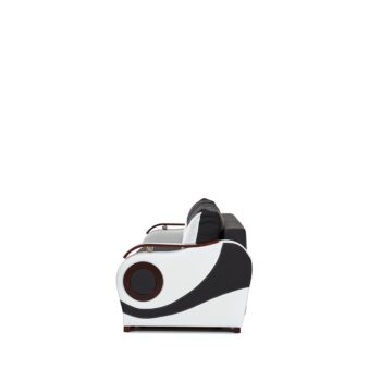 Unikátny dizajn a netradičné prevedenie sedacej súpravy PIETRO 3+1+1 zaujme svojou výnimočnosťou na prvý pohľad a bude stredobodom obdivu Vašej obývačky. Jej dokonalé farebné prevedenie v kombinácii farieb hnedá (Sawana 16) / béžová (Soft 33) a unikátne riešené, vysoké podrúčky s dreveným…