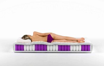 NABBI Pineta 90 obojstranný taštičkový matrac pružiny / plsť / PUR pena / látka – Obrázok 2