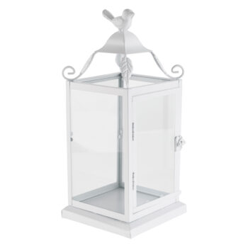 Kovový lampáš Pogol Typ 1 s výškou 32 cm je elegantným doplnkom pre váš interiér. Tento moderný lampáš v bielej farbe je vyrobený z kvalitného kovu, čo mu dodáva pevnosť a odolnosť. Jeho hranatý tvar a svetlá farebná schéma sa ľahko začlenia do rôznych štýlov zariadenia, či už preferujete…