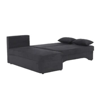 Rohová sedačka POLARIS NEW je praktická rozkladacia sedačka s úložným priestorom, ktorú možno umiestniť do moderne zariadenej obývačky. Spacia plocha má rozmery 192x135 cm. Jadro sedačky tvorí molitan, ktorý poskytuje príjemné sedenie. Do úložného priestoru možno uložiť deky, vankúše či posteľné…