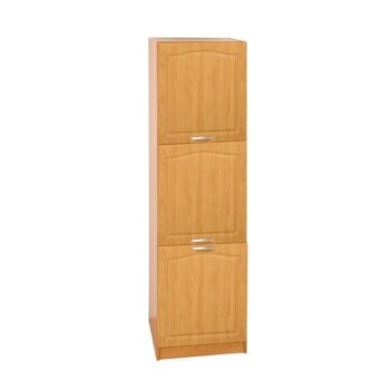 Vyskladajte si kuchyňu snov s vysokou trojdverovou skrinkou LORA MDF NEW KLASIK S40/210/57 P, ktorá bude zaručene tou správnou voľbou. Vnútro každej skrinky je policou rozdelené na dva úložné priestory. Korpus je vyrobený z klasickej laminovanej DTD (drevotriesky) a dvierka z kvalitnej fóliovanej…