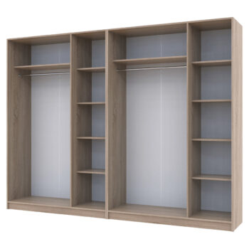 Skriňa je vyrobená z kvalitného aglomerovaného materiálu DTD…