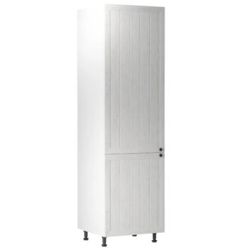 Potravinová skrinka PROVANCE D60R L je s dvoma dvierkami. Vnútorný priestor je policou rozdelený na dve odkladacie plochy. Rozmery skrinky sú (ŠxHxV): 60x58x212 cm. Dvierka sa otvárajú do ľavej strany pomocou kovových úchytiek. Dvierka skrinky sú v prevedení sosna andersen, korpus skrinky je biely.…