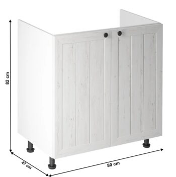 Drezová skrinka PROVANCE D80Z je dolná skrinka s dvomi dvierkami, ktorú možno kombinovať s ostatnými prvkami z modelovej rady Provance. Dodáva sa bez pracovnej dosky. K skrinke možno zakúpiť aj univerzálny drez Lay On z našej ponuky. Systém Provance je kuchynská zostava vyrobená v provensálskom…