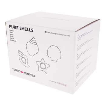 Predstavujeme vám elegantnú sklenenú servírovaciu misku Pure Shells, ktorá prichádza v praktickom balení štyroch kusov. Táto miska je ideálnym doplnkom pre každú modernú domácnosť, kde sa kladie dôraz na štýl a funkčnosť. Vďaka svojmu priehľadnému a zlatému prevedeniu dodáva vášmu stolovaniu…