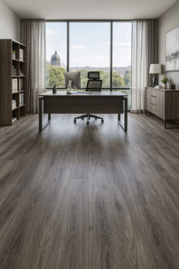 PVC podlaha - lino Toptex Lime Oak 796M, na mieru, šíře 4m,5m, šedá, filc, chodba / predsieň