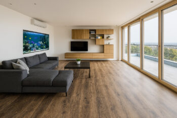 PVC podlaha - lino Toptex Texas Oak 620D, na mieru, šíře 4m,5m, hnedá, filc, chodba / predsieň