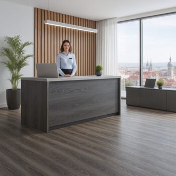 PVC podlaha - lino Toptex Texas Oak 693D, na mieru, šíře 4m,5m, hnedá, filc, chodba / predsieň