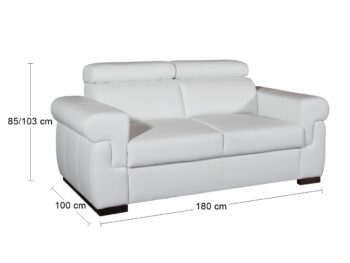 Dvojsedačka EVEREST je stelesnením nežnej elegancie a nádherného dizajnu. Pôvab a komfort sú jej druhými menami. Vnútro sedacej časti tvorí vysoko elastická HR pena v kombinácii s pružinou falista, ktoré zaručujú pohodlné sedenie. Dvojsedačka je k dispozícii v prírodnej koži aj látke. Na…