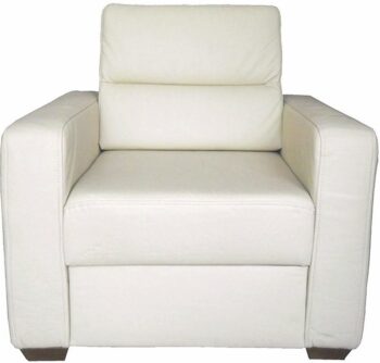 Elegantné kreslo MODERN svojim štýlom zapadne do každého moderného bytu, prípadne rokovacej miestnosti. Kreslo je potiahnuté pravou kožou v smotanovom prevedení G105. V konštrukcií sedáku sú použité pružiny Bonellového typu, ktoré zabezpečujú kvalitné a dlhodobo pružné sedenie. Nožičky sú…