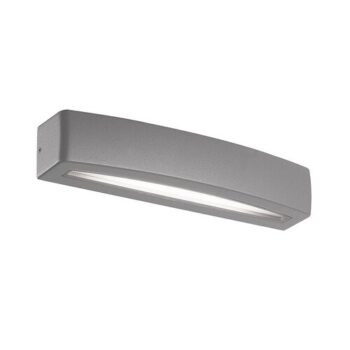 Panlux PN42100014 Záhradné LED nástenné svietidlo Bloco sivá, 10 W