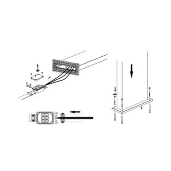 Panlux PN42300007 Záhradné LED svietidlo Natura antracit, 12 W