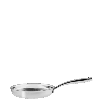 Odolná a nekompromisná panvica, s ktorou si pripravíte akúkoľvek ingredienciu do dokonalosti. Mäso, zelenina, ryby a ešte oveľa viac dokáže opekať či vyprážať do chrumkava. Jej lesklý zovňajšok dodá príprave jedla eleganciu. OPEKANIE S MINIMOM TUKU Nepriľnavý povrch Ilag Durit je odolný voči poškriabaniu. Zároveň zaujme štýlovým paternom. Spomedzi ostatných kolekcií vyniká nielen nelepivým povrchom, ale aj 5-vrstvovým materiálom s meďou. Nanovo definovaná účinnosť varenia a distribúcia tepla si získajú každého vášnivého kuchára. Kolekcia Orion Expert plus je dôkazom neúnavnej snahy o dokonalosť v kuchyni. ILAG DURIT Švajčiarska technológia špeciálnej nepriľnavej povrchovej úpravy, ktorá poskytuje vynikajúce nelepivé vlastnosti s dlhotrvajúcim efektom, dobrý tepelný výkon a odolnosť proti poškriabaniu. Prispieva k zdravšiemu vareniu, pretože umožňuje varenie s menším množstvom tuku a oleja.