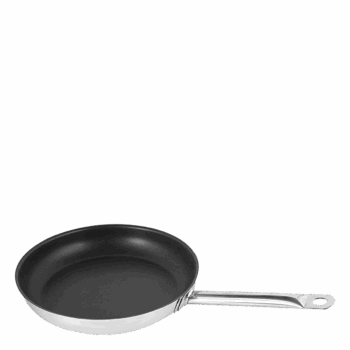 Panvica Orion s priemerom 26 cm, povrch sa nelepí, ani nepripaľuje. Odporúčania výrobcu: - panvica znáša vysoké teploty až do 260 °C - na udržanie povrchových vlastností panvice sa odporúča používať kuchynské náčinie vyrobené z mäkkých materiálov (drevo alebo silikón). Materiál: nehrdzavejúca oceľ 18/10, nepriľnavý povrch Dno: 2 vrstvy, magnetická platňa z nehrdzavejúcej ocele Typ dosky: plynová, elektrická, sklokeramická a indukčná varná doska Pokrievka: bez pokrievky Výhody: šetrí energiu, rovnomerná distribúcia tepla, rúčka z nehrdzavejúcej ocele