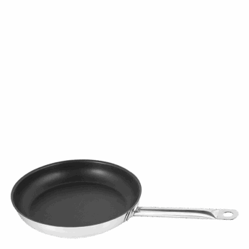 Panvica Orion s priemerom 30 cm, povrch sa nelepí, ani nepripaľuje. Odporúčania výrobcu: - panvica znáša vysoké teploty až do 260 °C - na udržanie povrchových vlastností panvice sa odporúča používať kuchynské náčinie vyrobené z mäkkých materiálov (drevo alebo silikón) Materiál: nehrdzavejúca oceľ 18/10, nepriľnavý povrch Dno: 2 vrstvy, magnetická platňa z nehrdzavejúcej ocele Typ dosky: plynová, elektrická, sklokeramická a indukčná varná doska Pokrievka: bez pokrievky Výhody: šetrí energiu, rovnomerná distribúcia tepla, rúčka z nehrdzavejúcej ocele