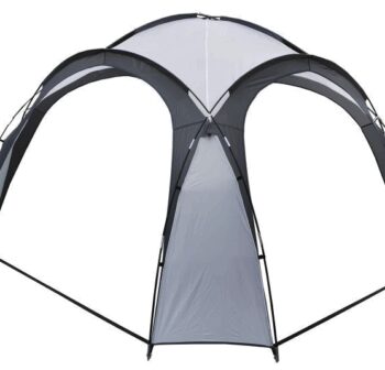 Pavilónový stan na záhradný piknik 3,5 x 3,5 m sivý