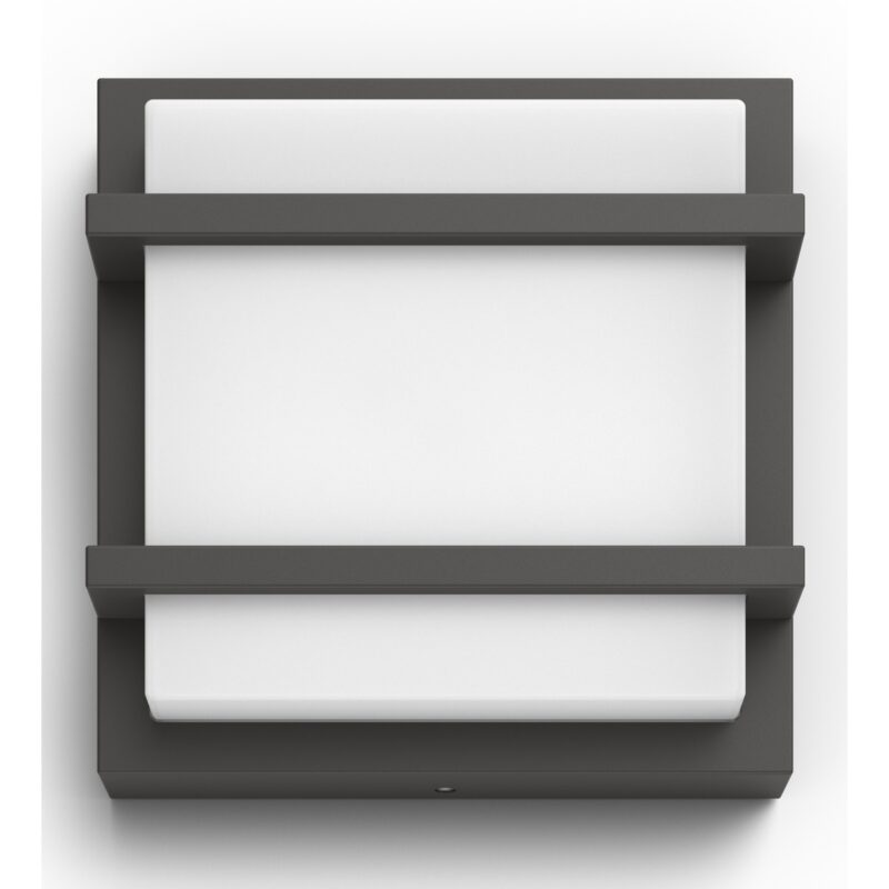 Philips 17394/93/P3 Petronia Vonkajšie nástenné LED svietidlo 19 cm, antracit Philips 17394/93/P3 Petronia Vonkajšie nástenné LED svietidlo 19 cm, antracit