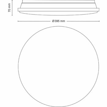 Philips 8720169196117 stropné LED svietidlo  Wincel 1x 24 W 2500lm 2700-6500K, pr. 39,5 cm + ovládač