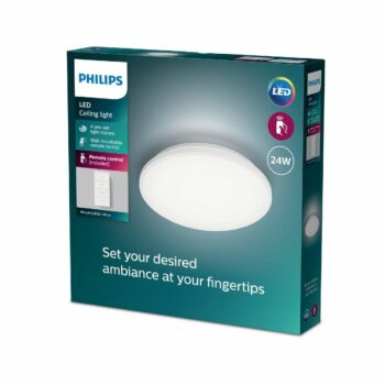 Philips 8720169196117 stropné LED svietidlo  Wincel 1x 24 W 2500lm 2700-6500K, pr. 39,5 cm + ovládač