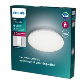 Philips 8720169196131 stropné LED svietidlo  Wincel 1x 40 W 4300lm 2700-6500K pr. 47,8 cm + ovládač
