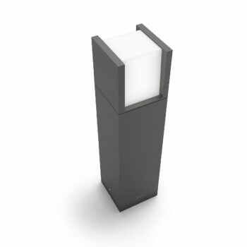 Philips Arbour UltraEfficient vonkajšie stĺpikové​ LED svietidlo 3,8 W 2700K 40cm, antracit