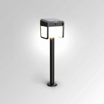 Philips Ezra UltraEfficient solárny LED stĺpik so senzorom čierna, 1,8 W, 250/25 lm, 3000 K