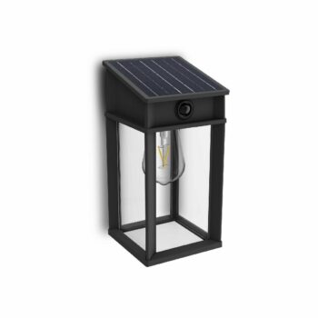 Philips Geri UltraEfficient solárne LED svietidlo so senzorom antracit, 3,2 W, 500 lm, 4000 K