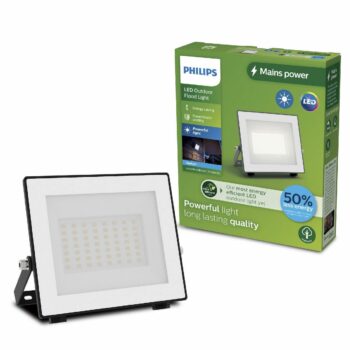 Philips Lois UltraEfficient vonkajší LED reflektor Flood Light antracit, 14 W, 2650 lm, 5000 K, IP65