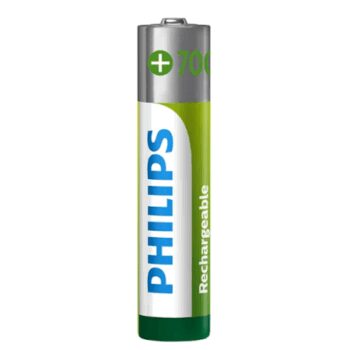 Philips Nabíjacie batérie AAA 1,2 V, 4 ks