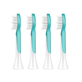 Philips Sonicare kompaktná náhradná hlavica pre deti od 7 rokov HX6044/33, 4 ks