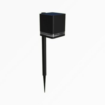Philips Virona vonkajšie solárne stĺpové LED svietidlo čierna, 1,8 W, 200 lm, 2700 K