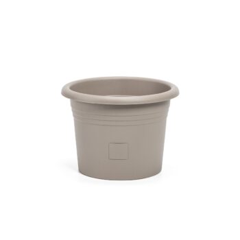 Plastia Samozavlažovací kvetináč Narza pr. 35 cm, taupe, pr. 35 cm