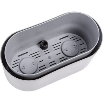 Plastia Samozavlažovací truhlík Tolita sivá, 31 x 16 cm