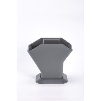 Plastia Samozavlažovací vertikálny kvetináč Tree sivá, 31,3 x 77,3 cm