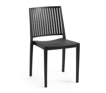 Plastové kreslo HELSINKY (rôzne farby) čierna