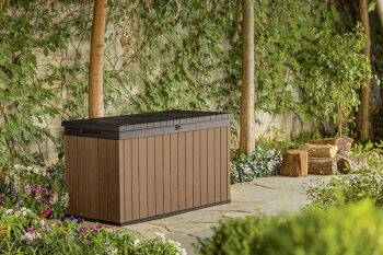 Plastový úložný box 570 L (hnedý)
