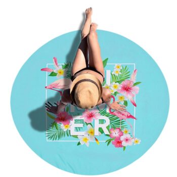 Plážové osušky s nápisom SUMMER Priemer: 150 cm