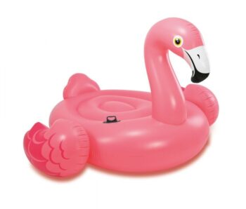 Plážový nafukovací Flamingo rúžovej farby