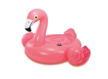 Plážový nafukovací Flamingo rúžovej farby