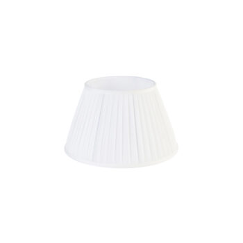 Plisovaný tienidlo biele 35/20 cm