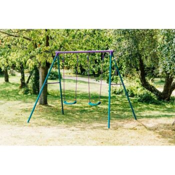 Plum Set dvoch hojdačiek s kovovou konštrukciou