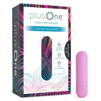 PlusOne Mini vibrátor, svetloružová