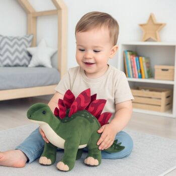 Plyšová hračka dinosaurus Baby Mix - stegosaurus 38cm
