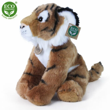 Plyšový tiger sediaci 30 cm ECO-FRIENDLY