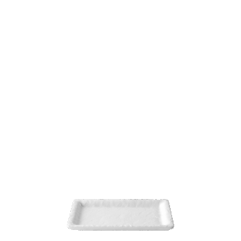 Biely melamínový podnos s elegantným matným povrchom spája štýlový vzhľad porcelánu s výnimočnou odolnosťou. Je ľahký, pevný a odolný voči nárazom či poškriabaniu, takže je ideálny na servírovanie sushi a iných delikátnych pokrmov.