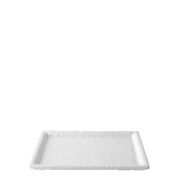 Biely melamínový podnos s elegantným matným povrchom spája štýlový vzhľad porcelánu s výnimočnou odolnosťou. Je ľahký, pevný a odolný voči nárazom či poškriabaniu, takže je ideálny na servírovanie sushi a iných delikátnych pokrmov.