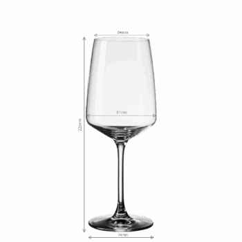 Poháre Century Glas Lunasol na biele víno si zamilujete. Ich dizajnový tvar sa stane ozdobou každej domácnosti. Majú laserom orezaný okraj a očaria vás ich výnimočné vlastnosti, ako napríklad krištáľovo čistý lesk, možnosť umývať ich v umývačke riadu bez výčitiek alebo vysoká odolnosť voči nárazom. Poháre sú vyrobené z krištáľového skla META Glass®. META Glass® je registrovaná ochranná známka spoločnosti Sola Switzerland EU. Sklo META Glass® sa postará o to, aby ste si výrobky z neho vychutnávali bez obmedzení.