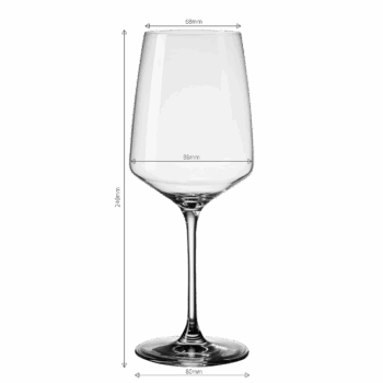 Poháre Century Glas Lunasol na červené víno si zamilujete. Ich dizajnový tvar sa stane ozdobou každej domácnosti. Majú laserom orezaný okraj a očaria vás ich výnimočné vlastnosti, ako napríklad krištáľovo čistý lesk, možnosť umývať ich v umývačke riadu bez výčitiek alebo vysoká odolnosť voči nárazom. Poháre sú vyrobené z krištáľového skla META Glass®. META Glass® je registrovaná ochranná známka spoločnosti Sola Switzerland EU. Sklo META Glass® sa postará o to, aby ste si výrobky z neho vychutnávali bez obmedzení.