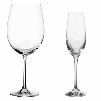 Poháre na červené víno vás očaria výnimočným tvarom a veľkým objemom. Môžete do nich servírovať rôzne drinky bez obmedzení. Poháre na šampanské majú zasa laserom orezaný okraj. Navyše oba druhy vynikajú žiarivým leskom či vysokou odolnosťou voči nárazom. Sú vyrobené z krištáľového skla META Glass®, ktoré je registrovanou ochrannou známku spoločnosti Sola Switzerland EU. Set obsahuje: 4× pohár na červené víno 850 ml 4× pohár na šampanské 205 ml